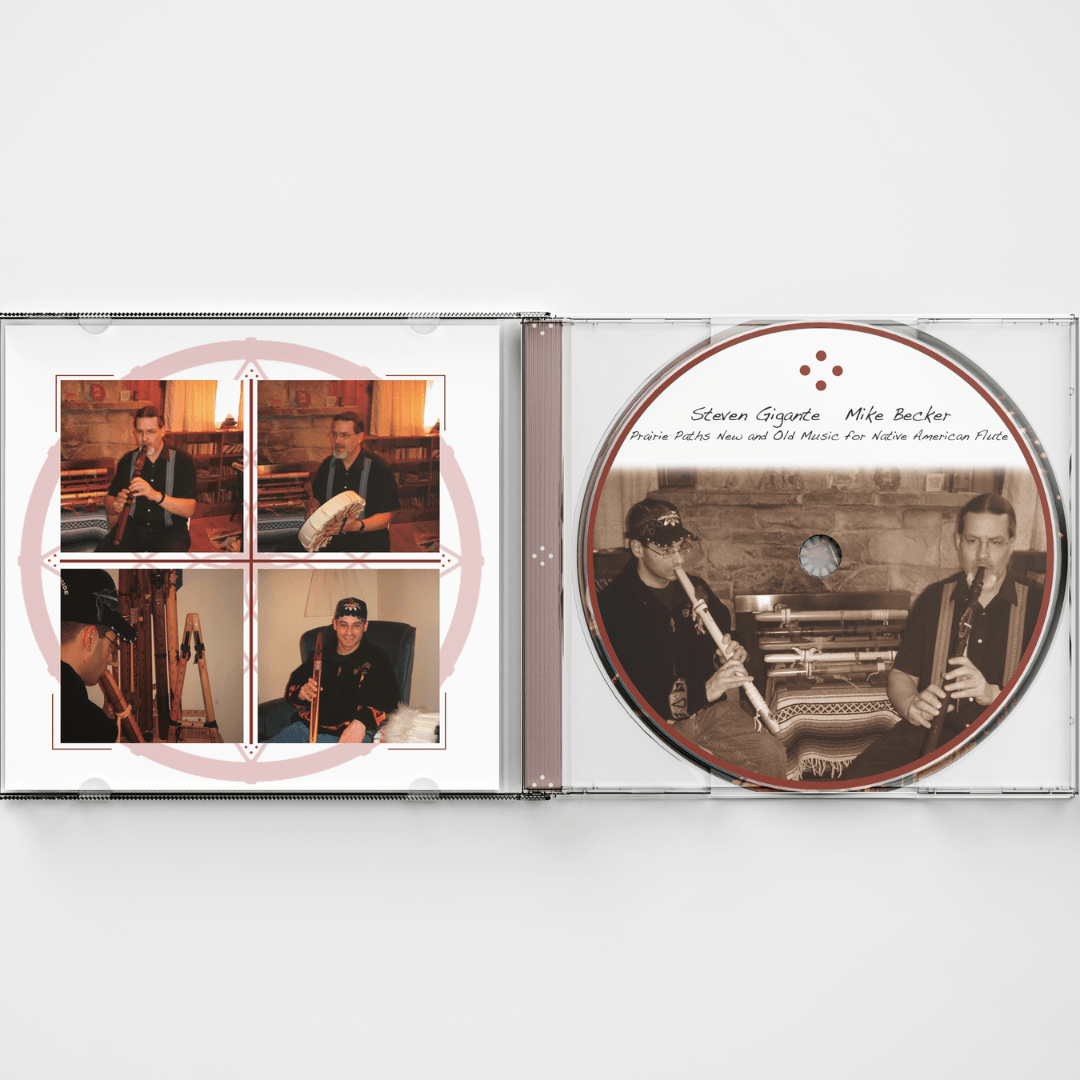 Prairie Paths New & Old Music for Native American Flute - Physical CD